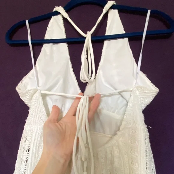 Lulus | SOLD OUT ONLINE Crochet Bodysuit Dress - Picture 11 of 16